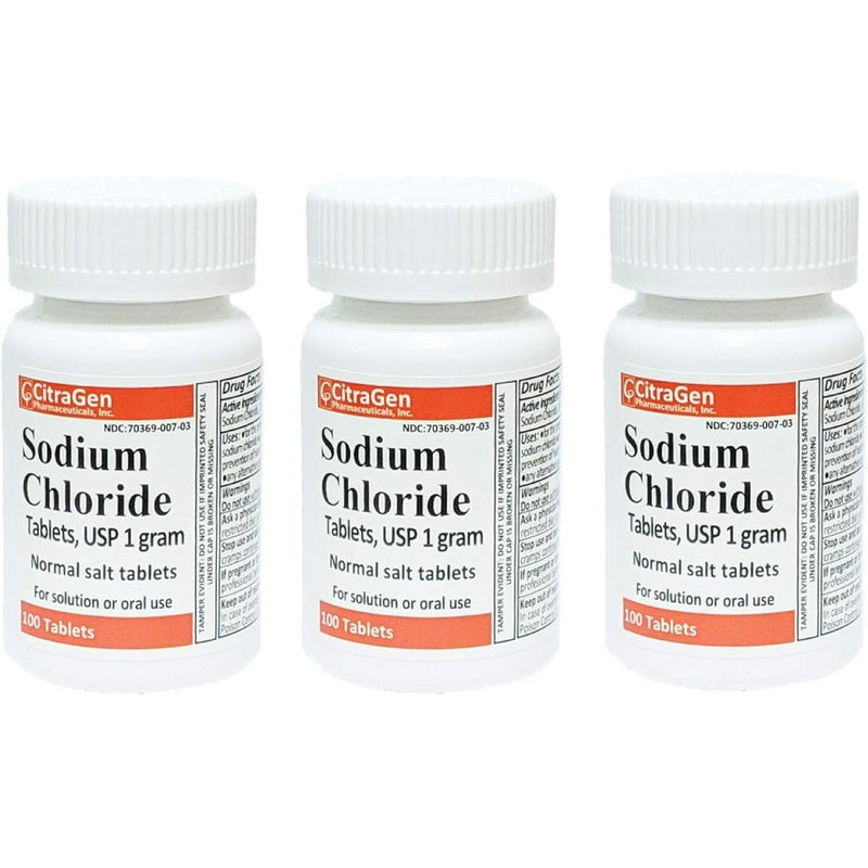 Westminster Westminster Pharmaceuticals Sodium Chloride USP - Salt Supplement Tablets Vitamins & Supplements White Smoke