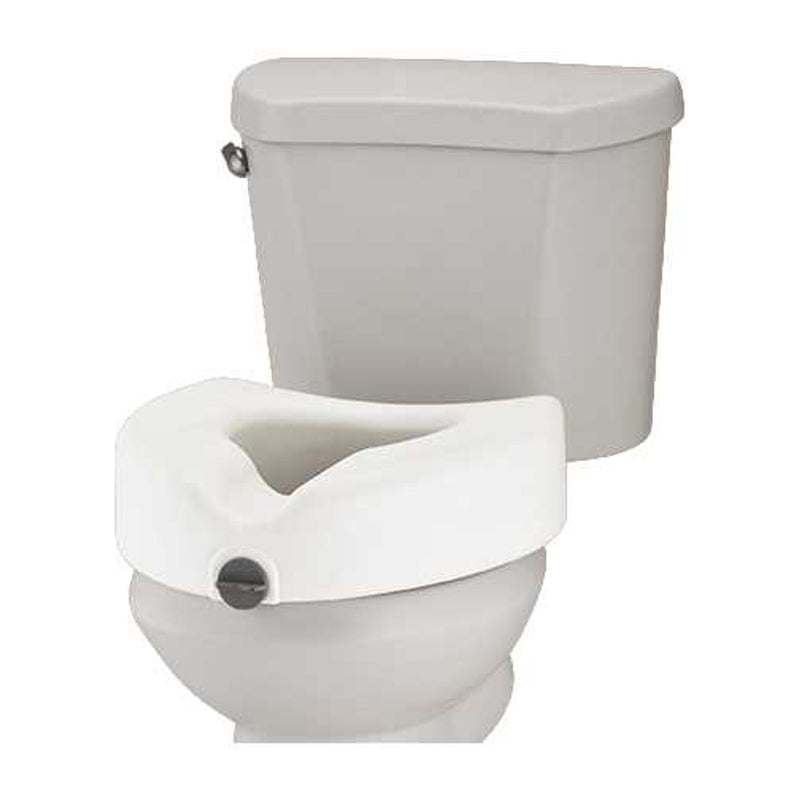 Nova Nova Locking Raised Toilet Seat Toilet & Bidet Seats White Smoke