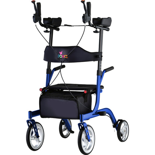Nova Joy Nova Joy Rollator Phoenix Rise Up Blue 4801BL Walkers White Smoke