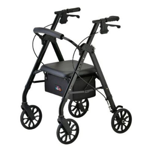 Nova Nova Star 8 Rollator Walker, 8" Wheels - Standard Size Walkers White Smoke