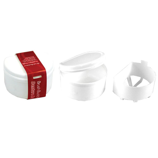 Brush Buddies Brush Buddies Denture Bath  1 Dentures White Smoke