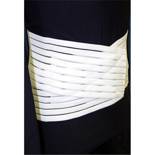DJO Global DJO Global 31773000 White DonJoy Lumbar Sacral Support 54 To 62 In. Waist Circumference Health Care Black