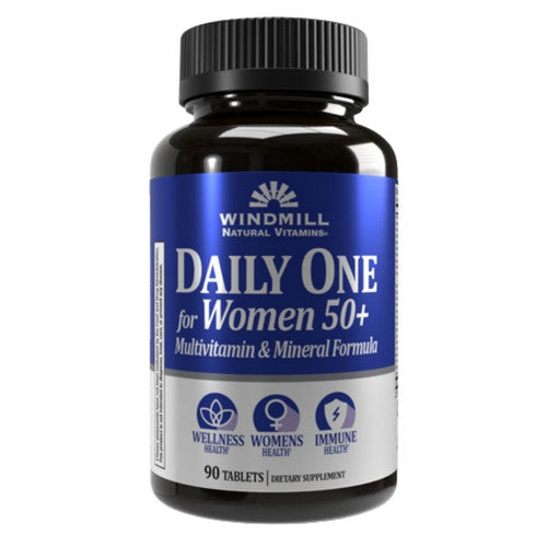 Windmill Windmill Health® Daily One for Women 50+ – 90 Tablets Vitamins & Supplements White Smoke