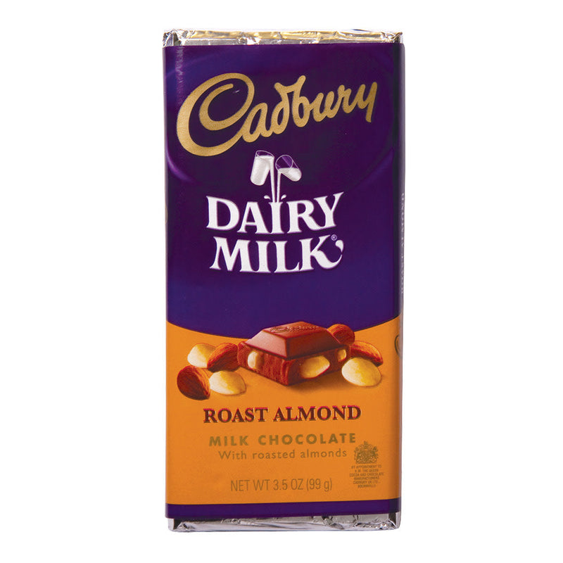 Cadbury Cadbury Roast Almond Milk Chocolate 3.5 Oz Bar Candy & Chocolate Midnight Blue