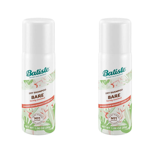 Batiste Batiste Dry Shampoo, Bare, Mini Travel Size 1.6 Oz Shampoo White Smoke