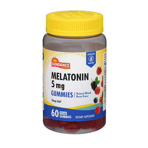 Sundance Sundance Vitamins® Melatonin 5 mg – Vegan Gummies Vitamins & Supplements Lavender