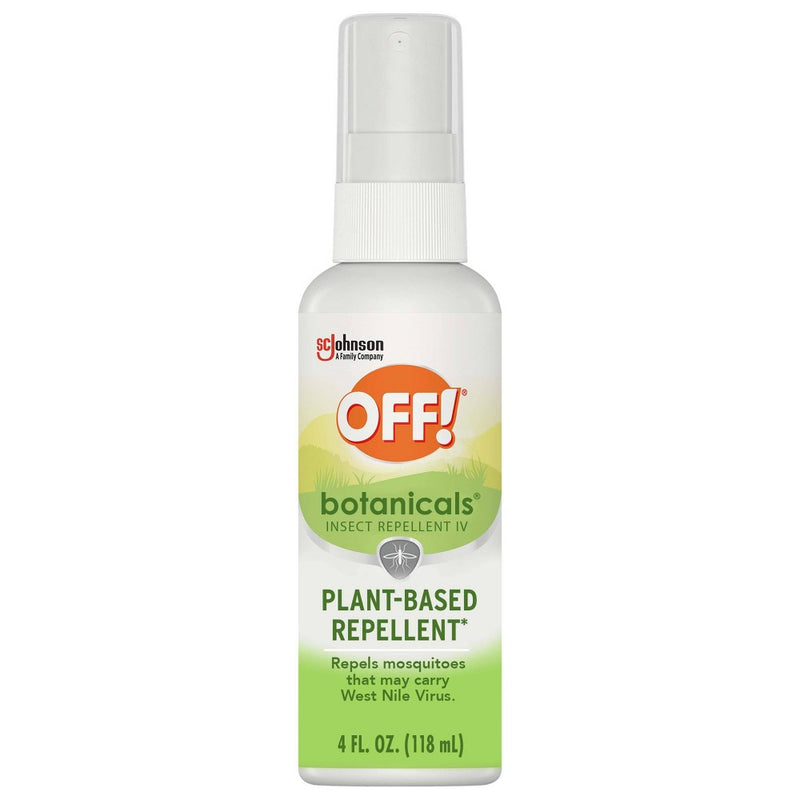 Off! OFF! Botanicals Insect Repellent Spritz, Plant-Based & DEET-Free, 4 oz Spray Household Insect Repellents White Smoke