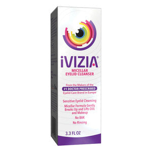 iVIZIA iVIZIA Micellar Eyelid Cleanser – Sterile Daily Hygiene Health & Beauty White Smoke