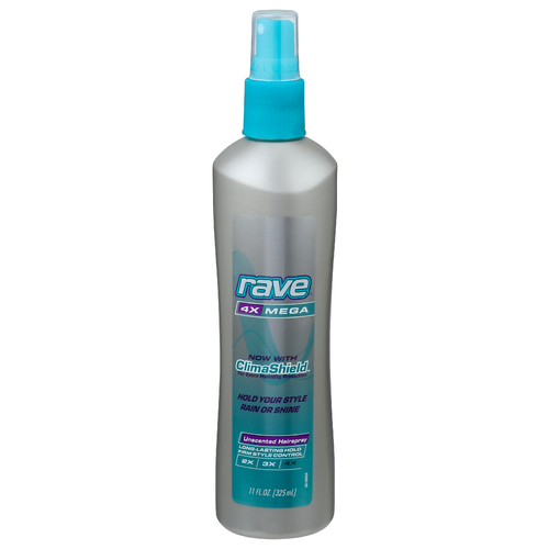 Rave Rave 4X Mega Altitude Super Hold Hairspray, 11 oz - 24-Hour Hold Hair Care White Smoke