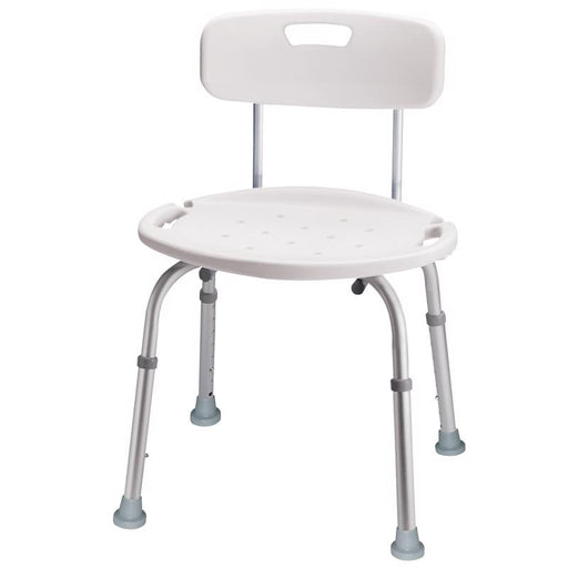 Carex Carex Adjustable Bath & Shower Seat With Back Baby Bathtubs & Bath Seats White Smoke