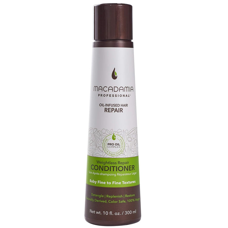 VIP Extensions Macadamia Professional Weightless Repair Conditioner Conditioner White Smoke 10 Fl Oz