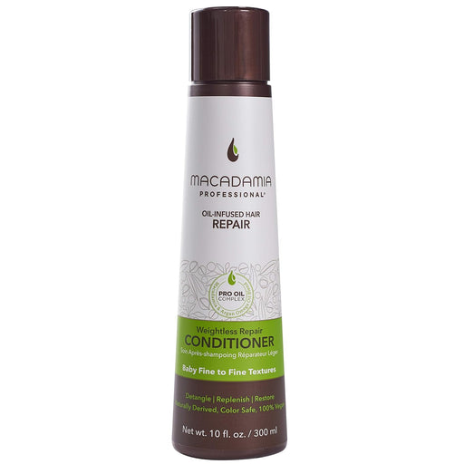 VIP Extensions Macadamia Professional Weightless Repair Conditioner Conditioner White Smoke 10 Fl Oz
