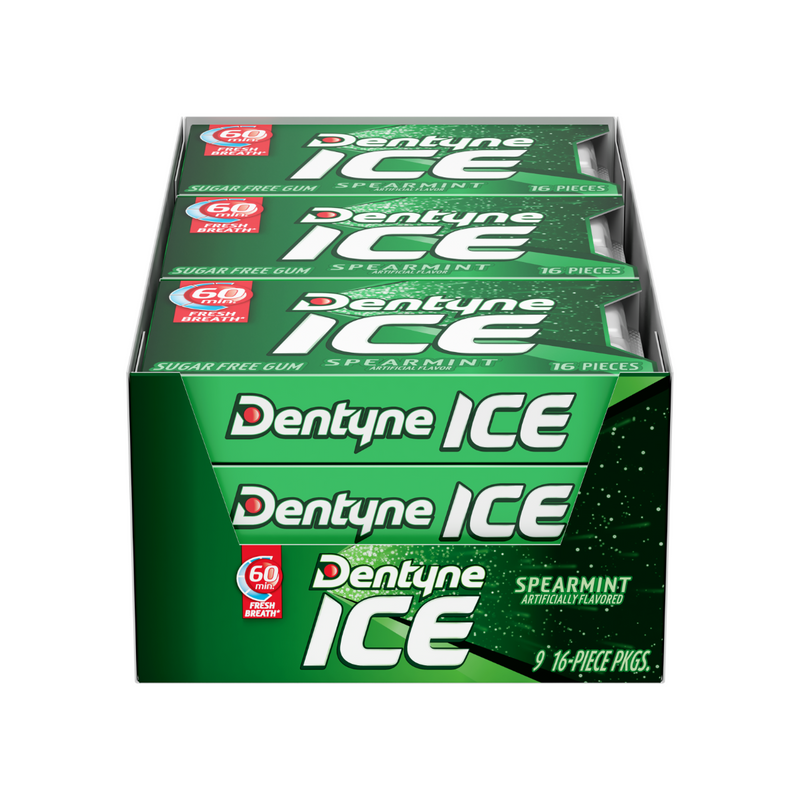Dentyne Dentyne Sugar Free Gum, Ice, Spearmint Candy & Chocolate White Smoke