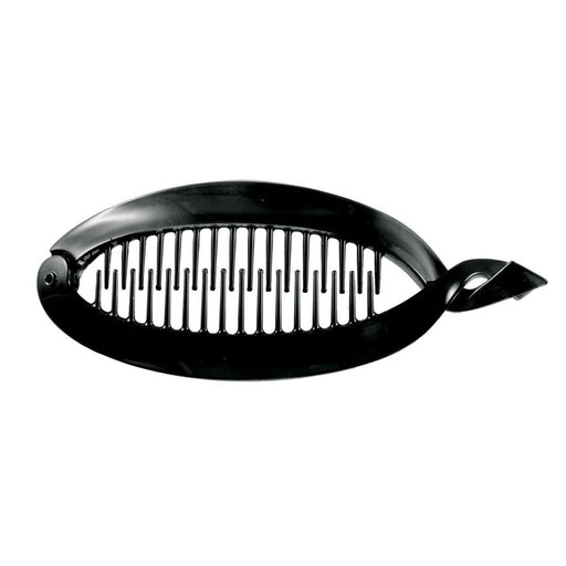 Smoothies Smoothies Large Fish Clip-Black 01748 Hair Care White Smoke