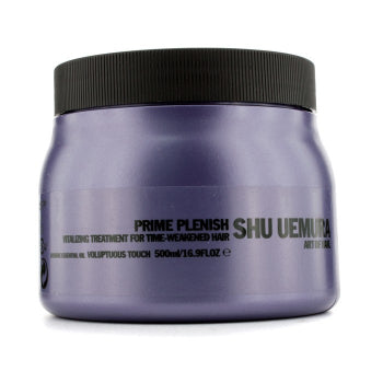 Shu Uemura Shu Uemura Prime Plenish Vitalizing Treatment Masque (For Time-Weakened Hair) (Salon Product) Hair Styling Products Dark Gray
