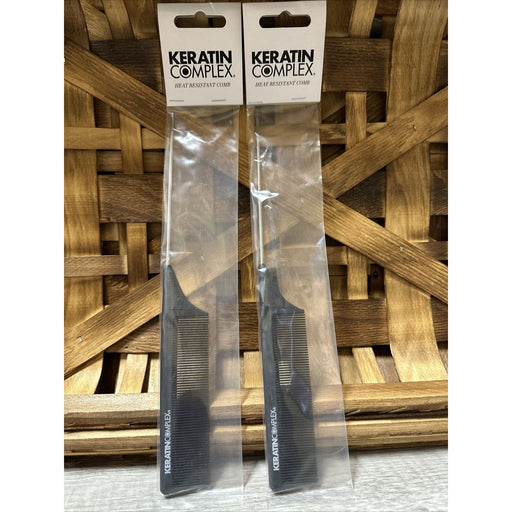 0 Keratin Complex Heat Resistant Tail Comb Heat Guns Dark Olive Green