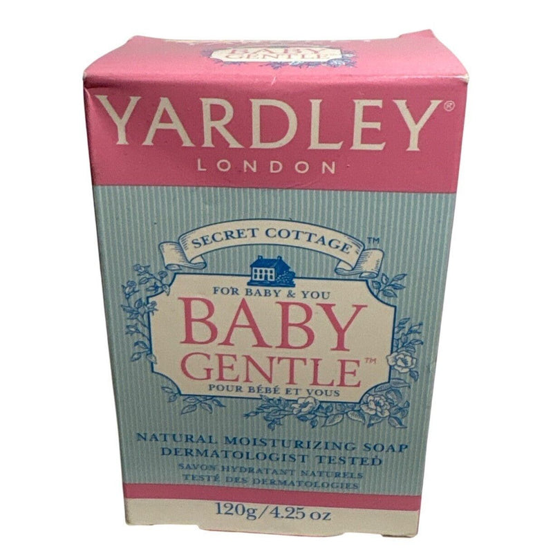 0 Yardley Baby Soap 4.25 Oz Bar Soap White Smoke