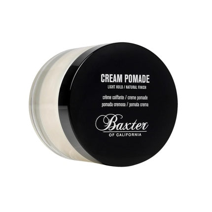 Baxter Of California Baxter Of California Cream Pomade For Men Natural Finish Light Hold Hair Hair Care Black