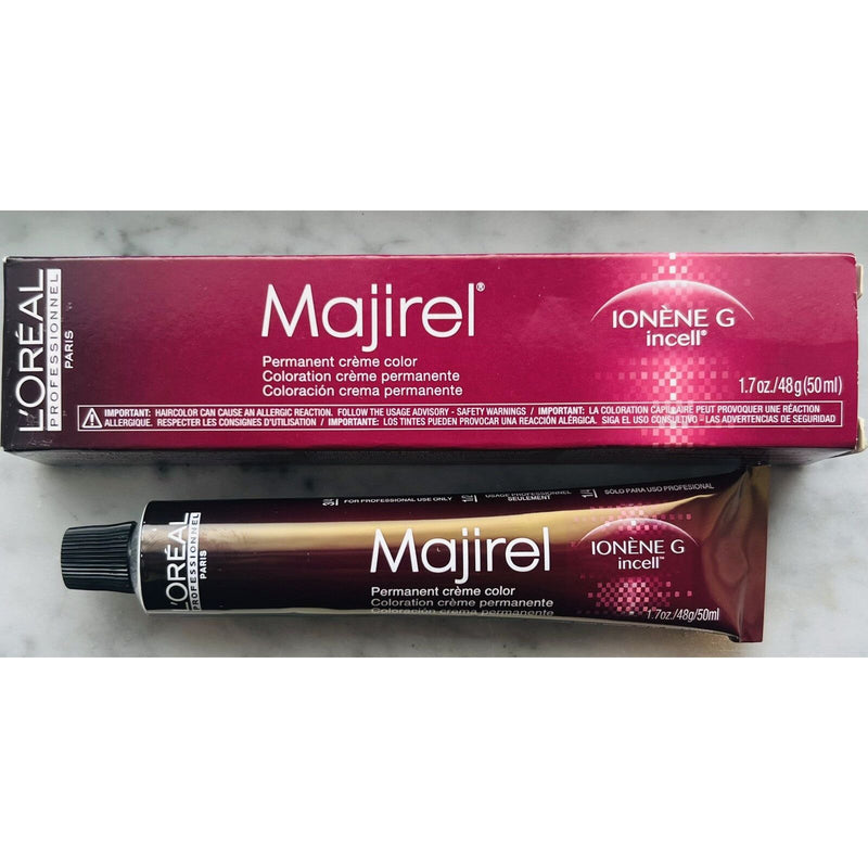 0 L'Oreal Majirel Permanent Hair Crème Color Dye 4.5-4crv Ionene G InCell Paris Hair Color Dark Slate Gray