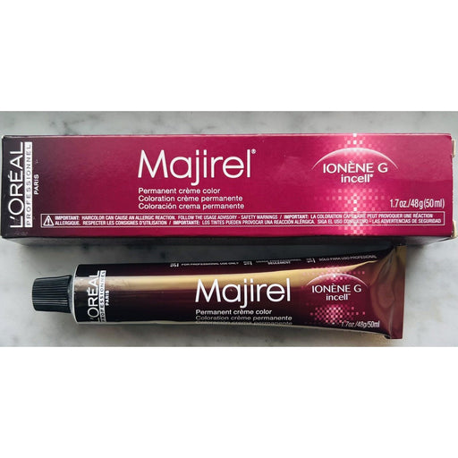 0 L'Oreal Majirel Permanent Hair Crème Color Dye 4.5-4crv Ionene G InCell Paris Hair Color Dark Slate Gray