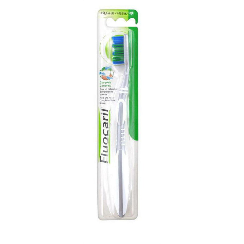 Fluocaril Fluocaril Toothbrush Complete Medium 0.8 Oz Personal Care White Smoke