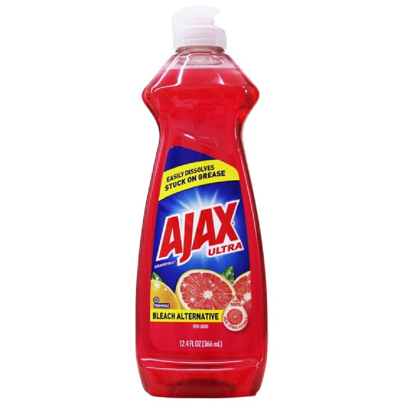 Ajax Ajax Dish Liquid, Grapefruit Scent 12.4 Fl Oz Household Cleaning Supplies White Smoke