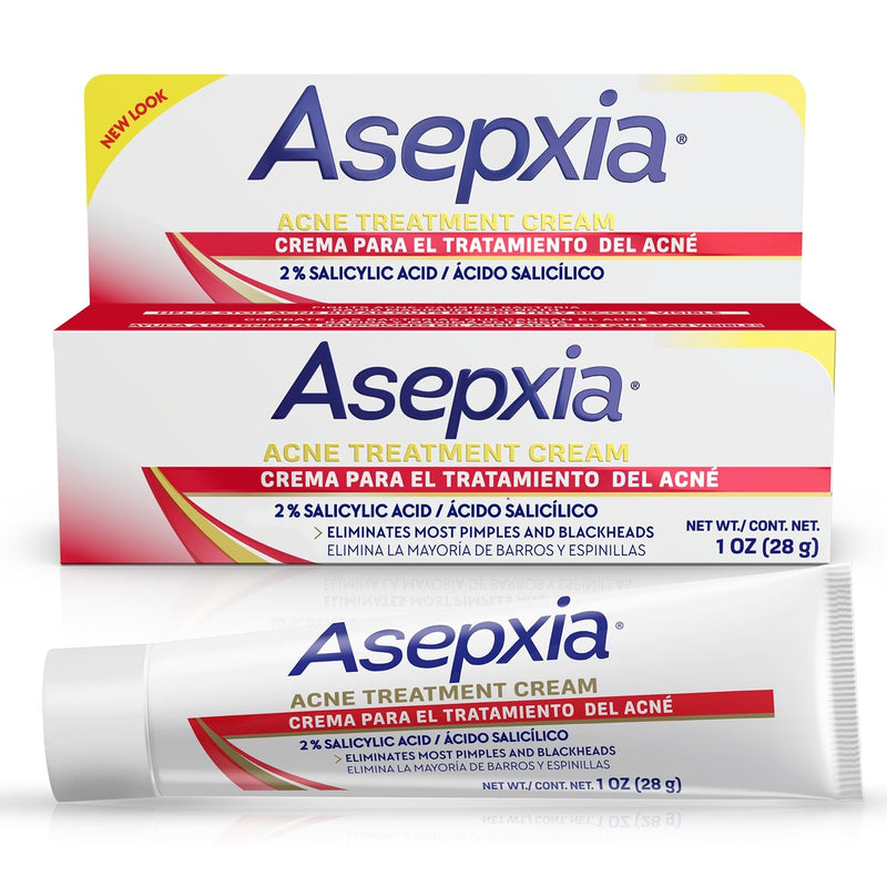 asepxia Asepxia® Acne Spot Treatment Cream – 10% Benzoyl Peroxide (Pimples & Blackheads) Flood & Spot Lights White Smoke