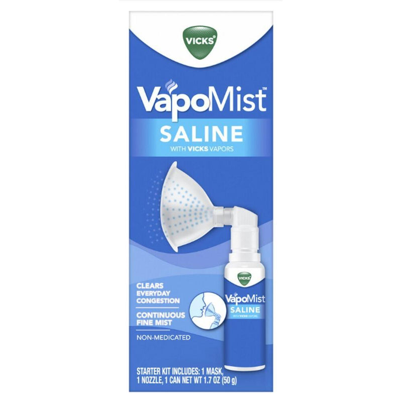Vicks Vicks VapoMist Saline Mist Kit Baby Health & Grooming Kits White Smoke