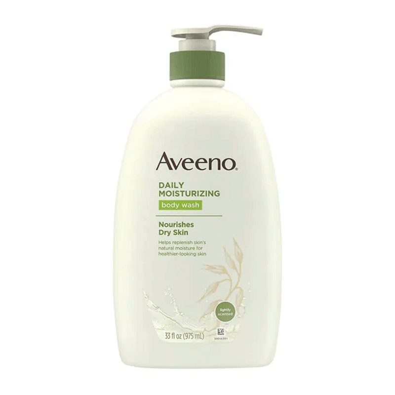 Aveeno Aveeno Daily Moisturizing Lightly Scented Body Wash 33 Fl Oz Body Wash Antique White