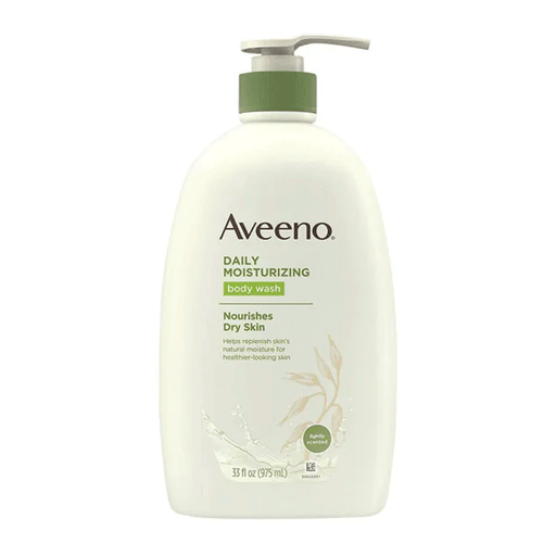 Aveeno Aveeno Daily Moisturizing Lightly Scented Body Wash 33 Fl Oz Body Wash Antique White