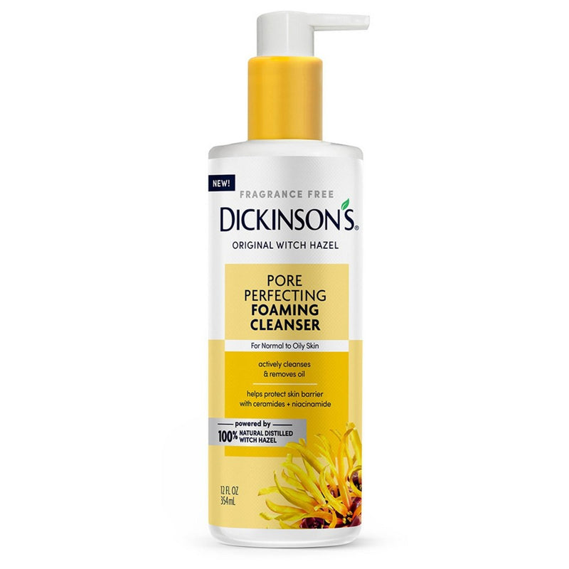 0 Dickinson's Original Witch Hazel Pore Perfecting Foaming Daily Cleanser - 12fl Oz Facial Cleansers White Smoke Default Title