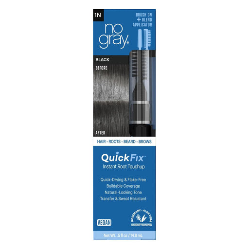 No Gray No Gray Quick Fix Bru Black 5 Oz Hair Color Steel Blue