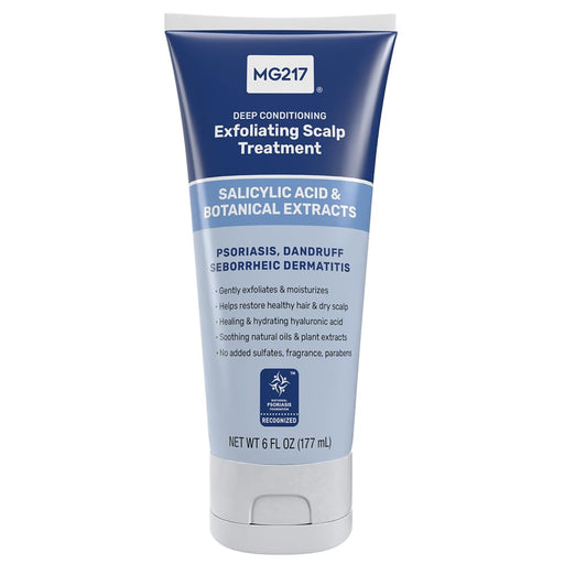 Mg217 Mg217 Hair & Scalp Treatment – Deep Conditioning Psoriasis Formula (6 fl oz) Shampoo & Conditioner White Smoke