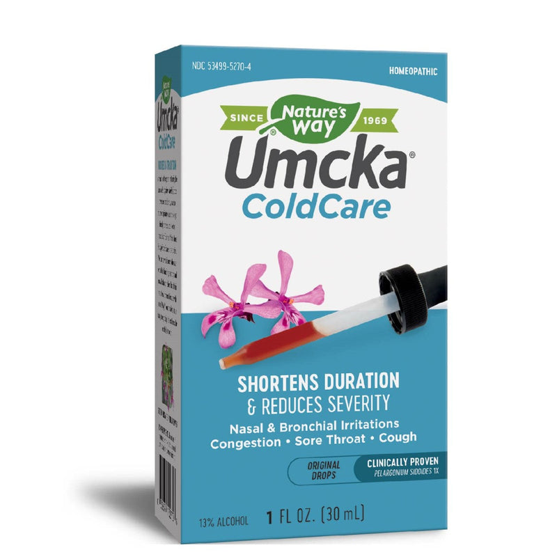Nature's Way Nature's Way Umcka Cold Care Drops Original Vitamins & Supplements White Smoke