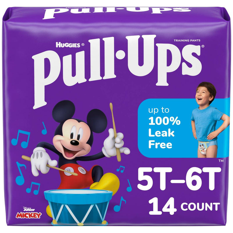 Pull-Ups Pull-Ups Training Pants  Boys' Size  5T-6T 14Ct Potty Training Dark Slate Blue