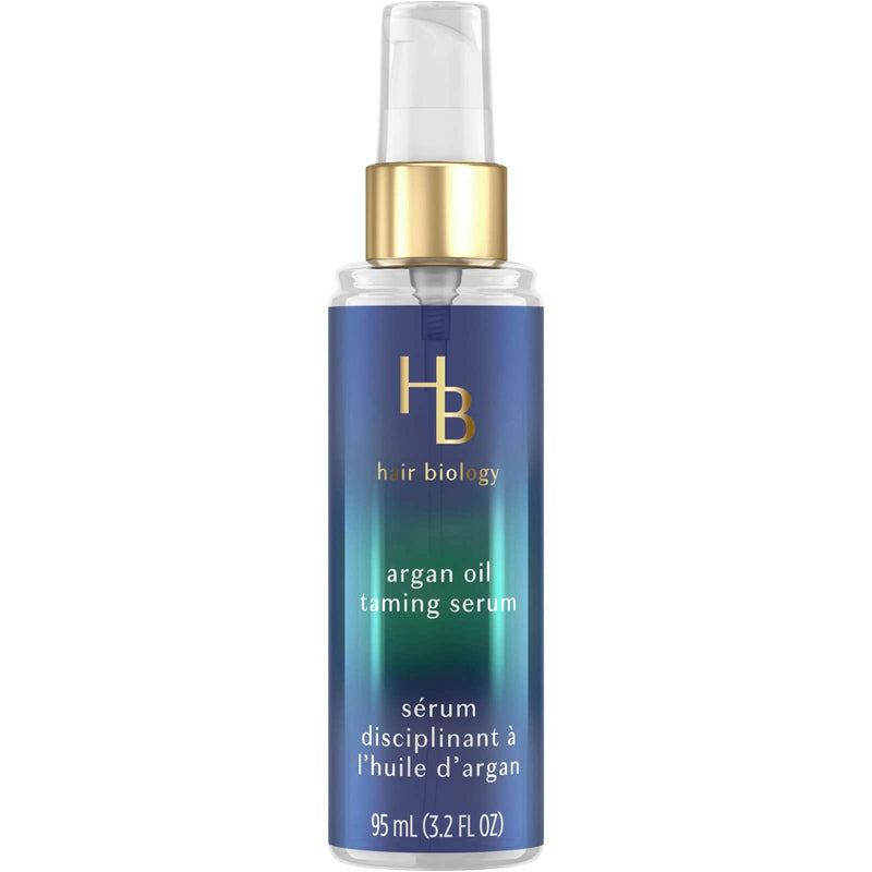 Hair Biology Hair Biology Argan Oil Taming Serum With Biotin For Dull, Frizzy Or Dry – 3.2 Fl Oz Hair Care White Smoke