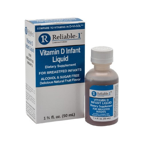 Reliable1 Reliable1 Vitamin D Infant Liquid Supplement – 50 ml Medicine & Drugs White Smoke