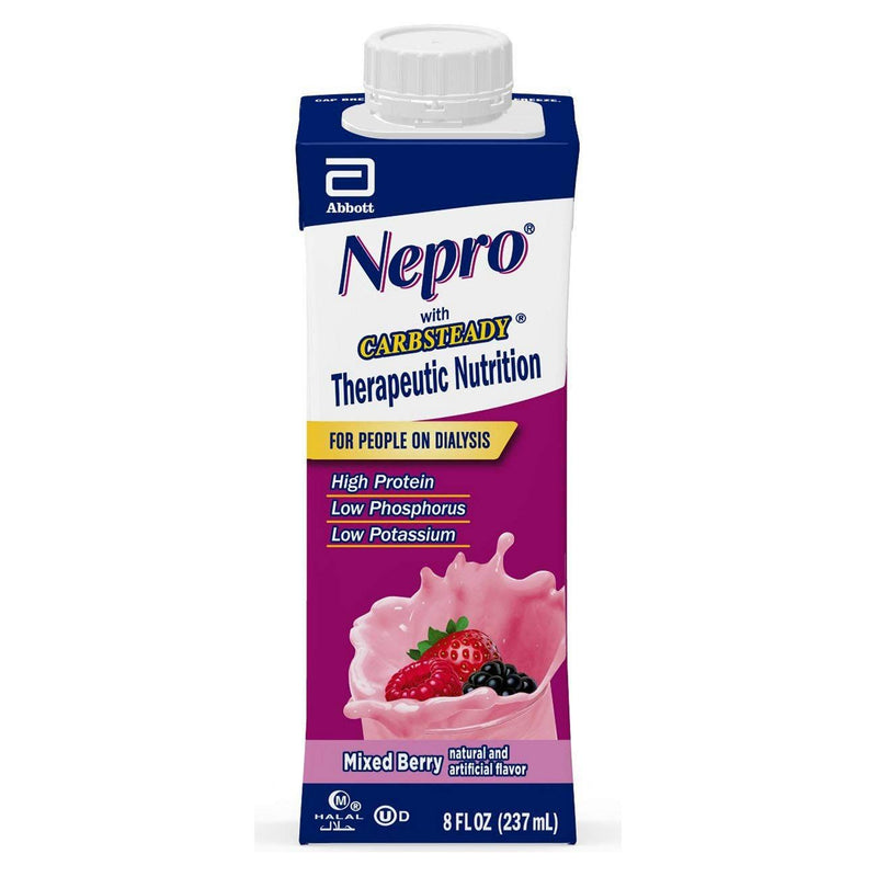 Nepro Nepro® HP Nutritional Shake – Mixed Berry Flavor – 8 oz Fitness & Nutrition White Smoke