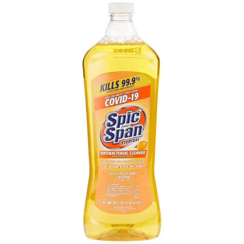 Spic And Span Spic And Span Multi-Purpose Cleaner, Lemon Household Cleaning Products White Smoke