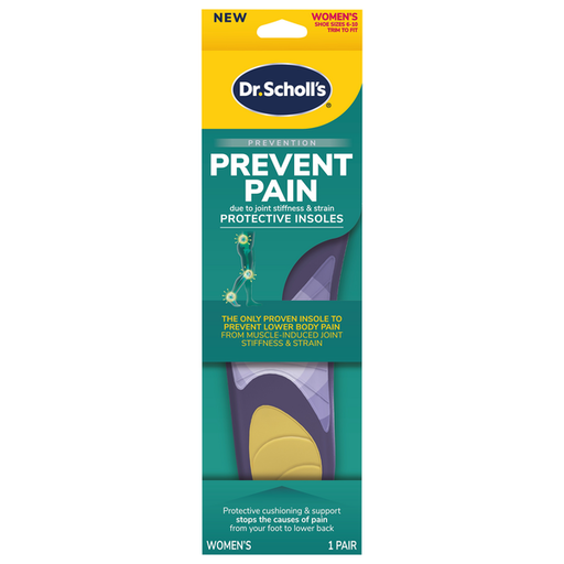 Dr. Scholl's Dr. Scholl's , Women's , Women's  Prevent Pain Protective Insoles 1Ea Insoles & Inserts Dark Cyan