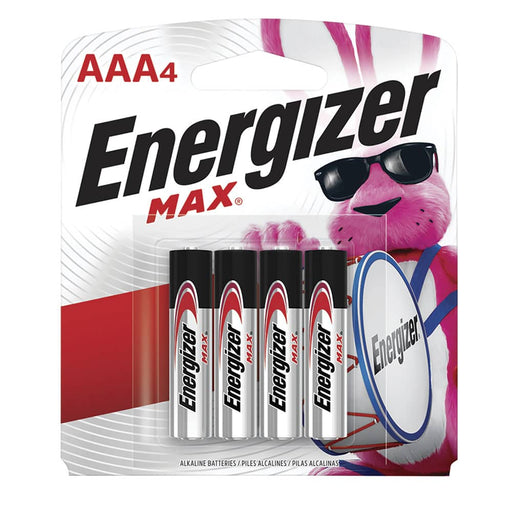 Energizer Energizer Max 1.5 V Aaa Alkaline Batteries Batteries White Smoke
