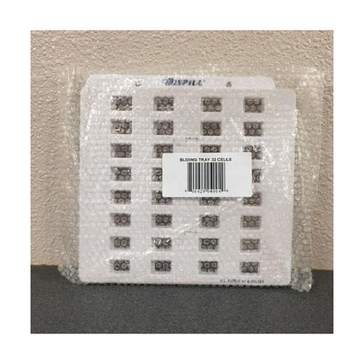 Dispill Dispill Sliding Tray 32 Cells Medical Dark Gray