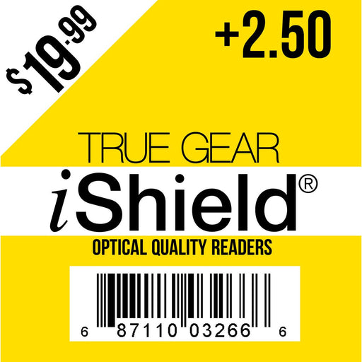 True Gear iShield True Gear iShield Reading Glasses – Strength +2.50 E-Book Readers Gold