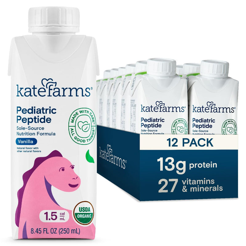 Kate Farms Kate Farms Peptide 1.5 Pediatric Oral Supplement Beverages White Smoke