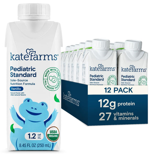 Kate Farms Kate Farms® Pediatric Standard 1.2 – Vanilla Flavor Medical Supplies White Smoke