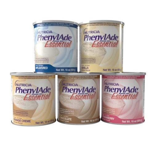 PhenylAde PhenylAde Essential Drink Mix, Chocolate, 16 Oz - Case Of 6 Powdered Beverage Mixes White Smoke