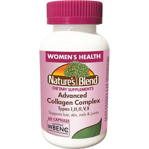Nature's Blend Nature’s Blend® Advanced Collagen Complex – Types I, II, III, V, X Vitamins & Supplements White Smoke