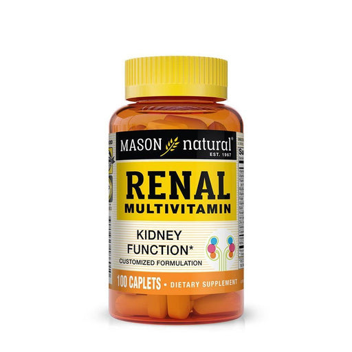 Mason Natural Mason Natural Renal Multivitamin Caplets - 100ct Vitamins & Supplements White Smoke
