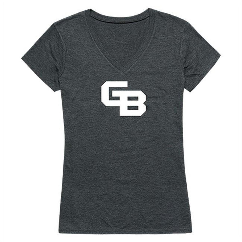 FinalFan FinalFan University Of Wisconsin-Green Bay Women Cinder T-Shirt Heather Charcoal - 2XL Shirts & Tops White Smoke