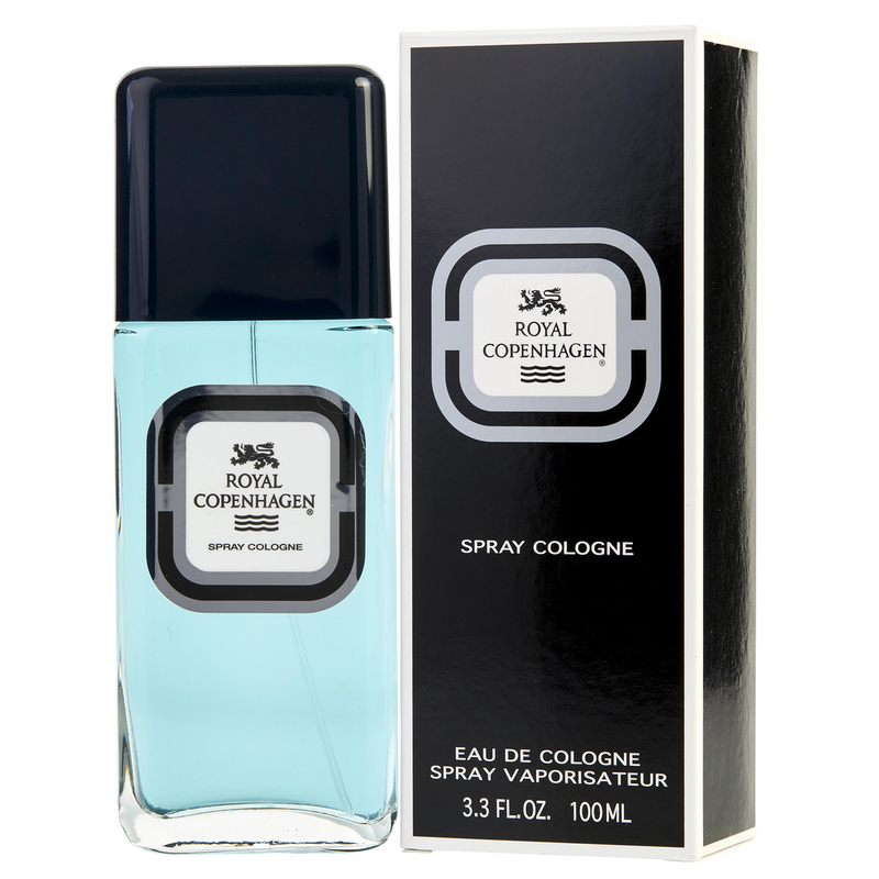 Royal Copenhagen Royal Copenhagen Eau De Cologne Spray For Men 3.30 Oz Health & Beauty Black